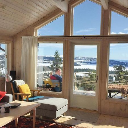 Amazing Home In Sjusjoen With Kitchen Экстерьер фото