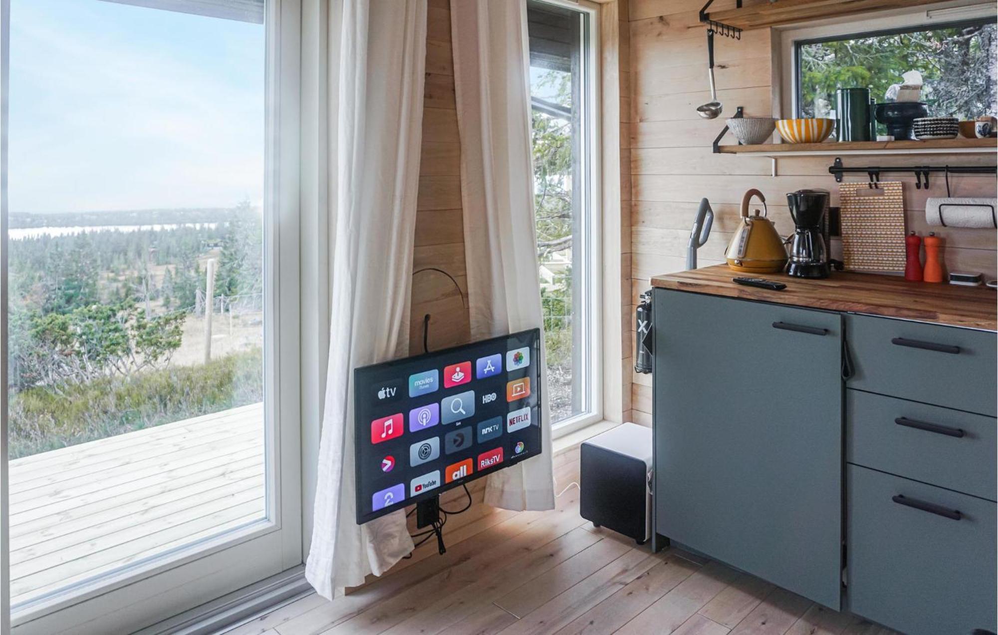 Amazing Home In Sjusjoen With Kitchen Экстерьер фото