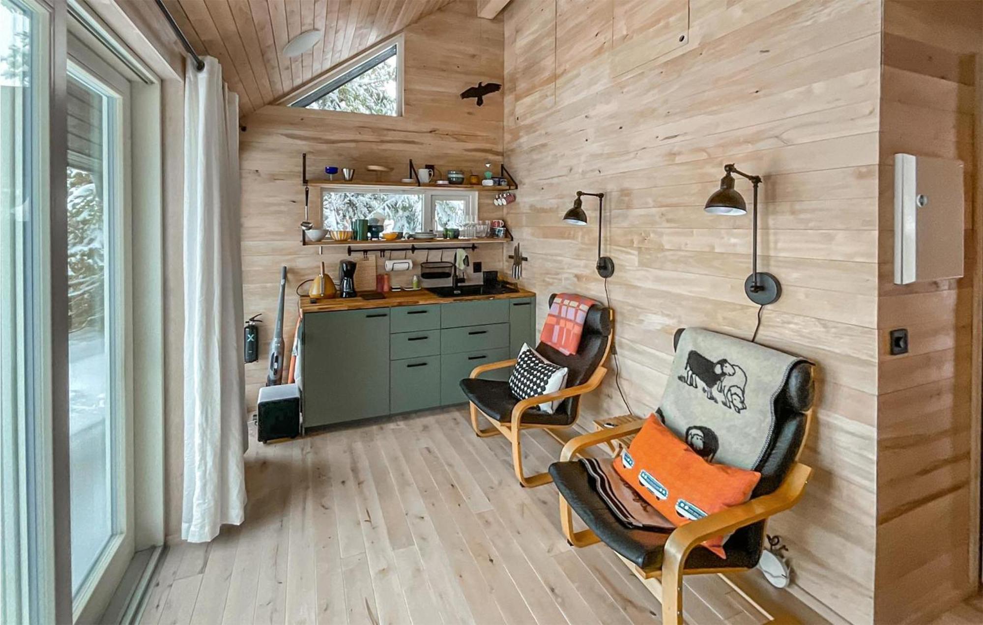 Amazing Home In Sjusjoen With Kitchen Экстерьер фото