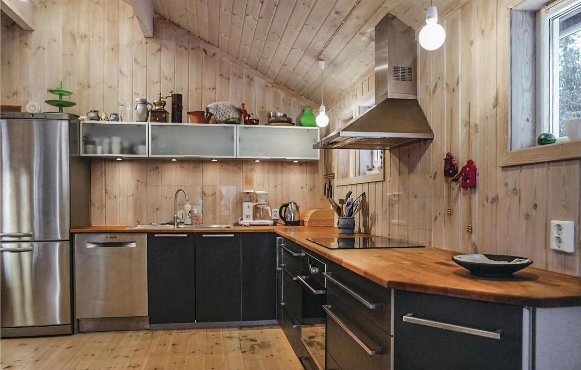 Amazing Home In Sjusjoen With Kitchen Экстерьер фото